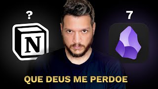 Por que estão trocando o Notion pelo Obsidian? (tomei uma drástica decisão)