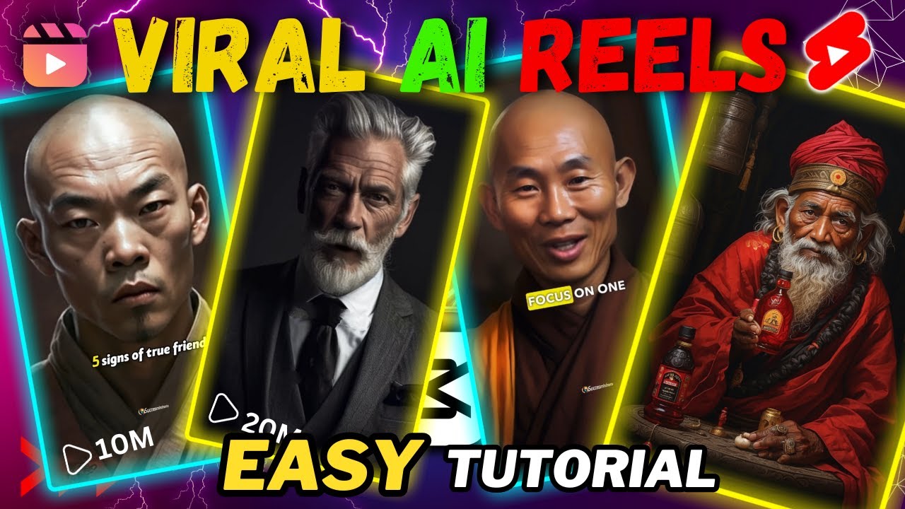 How i created AI generated viral reels in 3 simple steps | Step by step ...