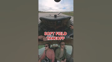 A Soft Field Takeoff Lesson #cessna #pilot