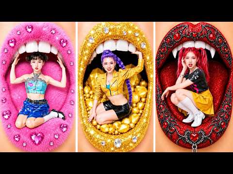 🧜‍♀️ 人魚がヴァンパイアになったらどうなる？🧛‍♀️💄 驚きのメイクオーバー大変身チャレンジ！