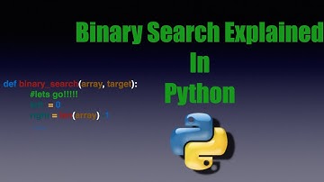 Binary Search Algorithm With Python | Easy