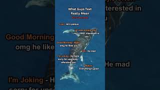 What Guys Text Really Mean #shorts #boyfacts #foryou #dating