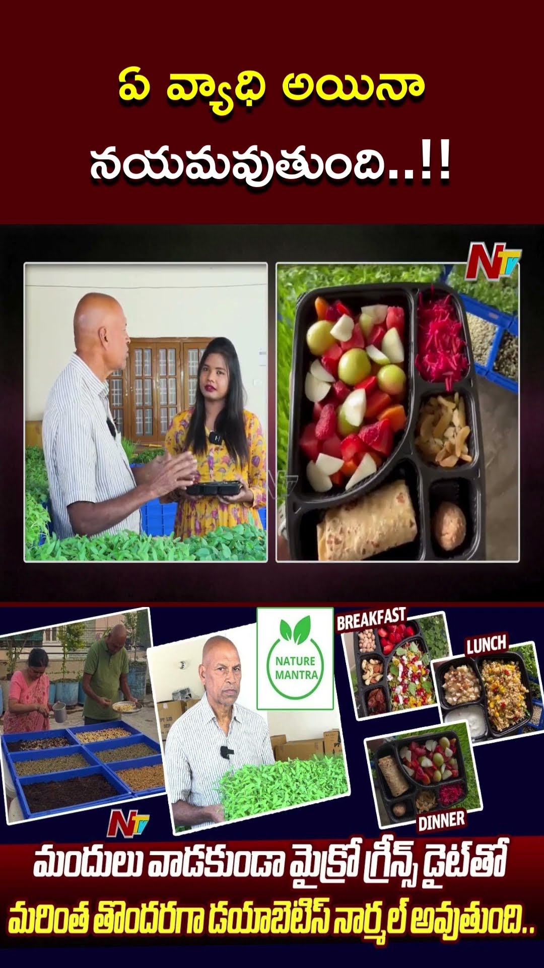 ఏ వ్యాధి అయినా నయమవుతుంది..!! | Nature Mantra | Ntv