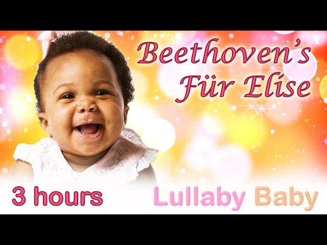 ☆ 3 HOURS ☆ Beethoven Für Elise ☆ Relaxing PIANO ☆ Beethoven for Babies, Baby Sleep Music class=