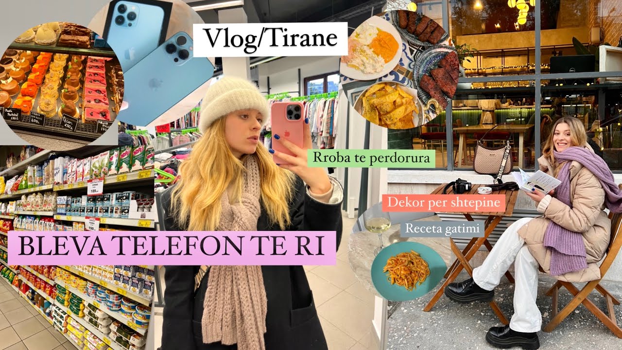 BLEVA iphone te ri / dekore per shtepine, supermarket haul, rroba te perdorura| VLOG