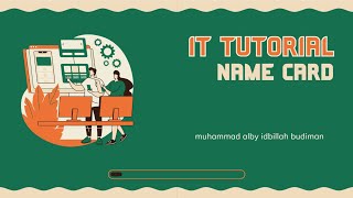 tutorial how to make name card (kodular)