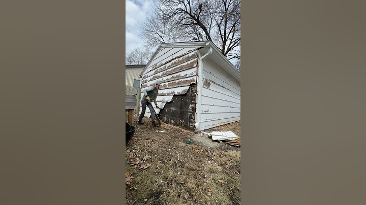 Garage renovation
