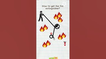 How to get the fire extinguisher ! draw 2 save #shorts #shortsfeed #ternding #viralshorts