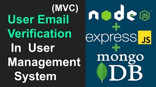 User Email Verification In User Management System Project Node JS, Express JS, and MongoDB In Hindi screenshot 3