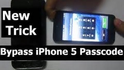 How to Bypass iOS 6.1.2/6.1 Passcode LockScreen iPhone 5/4S/4/3Gs - Fast & Easy Glitch
