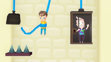 Rescue Cut Rope Puzzle - All Levels Gameplay Android, iOS