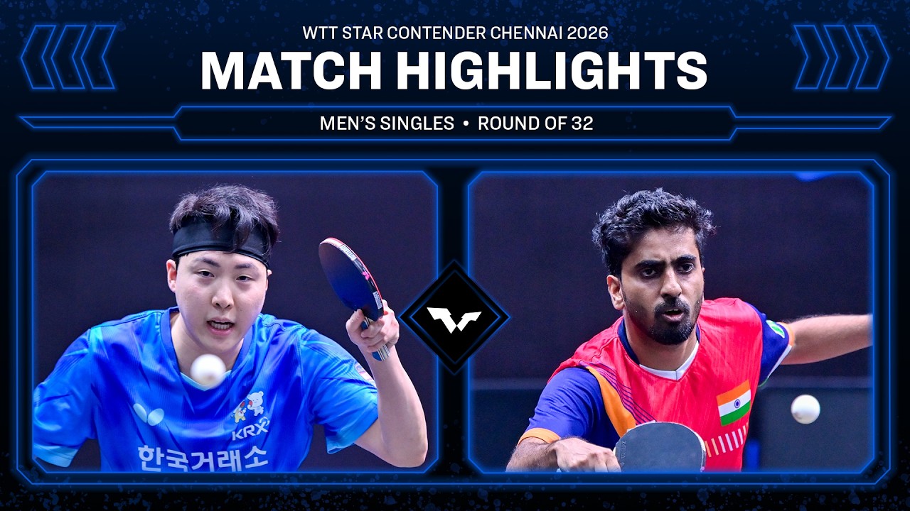 Lim Jonghoon vs Sathiyan Gnanasekaran | MS R32 | 
