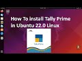 How To install Tally Prime in Ubuntu 22.0.4 Linux