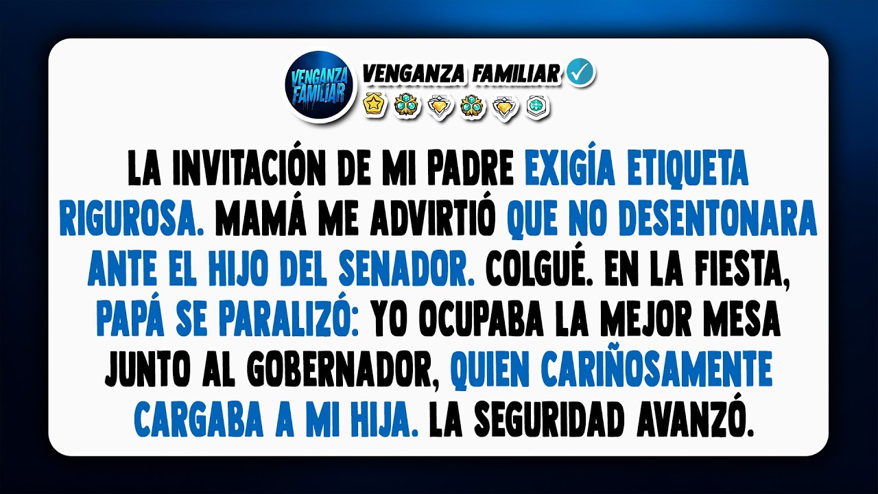 La invitación de papá fue clara: no avergonzarlo. Hasta que vio quién tenía a mi hija.