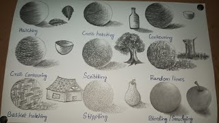 Shading techniques for realistic drawing