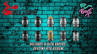 Mr Boost It | Hellvape X Alex Vapers MD | Destiny RTA Review
