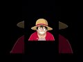Animation of Luffy with moving eyes