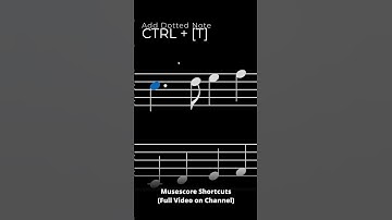 Musescore 4 Keyboard Shortcuts: Day 5 #composer #tips #musescore