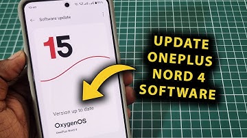 How To Update OnePlus Nord 4 Software Version | OxygenOS
