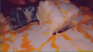 mango tres leches cake | without oven cake | yummyy and juicy cake |  by hiba food and vlogs