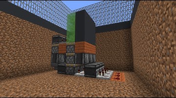 Redstone Tutorial:  Modular Slime and Honey Block Piston Door