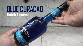 Wenneker Blue Curacao Dutch Liqueur Review & Taste Test