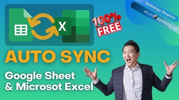 Sync #googlesheets Data to #excel Automatically | No Additional Addons | 100% Works and FREE