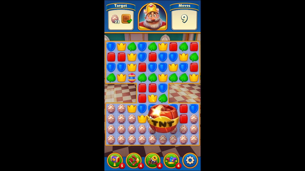 Royal Match Level 32 - NO BOOSTERS GAMEPLAY 👑 | SKILLGAMING ✔️