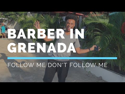 Going to the Barber in GRENADA vlog#8