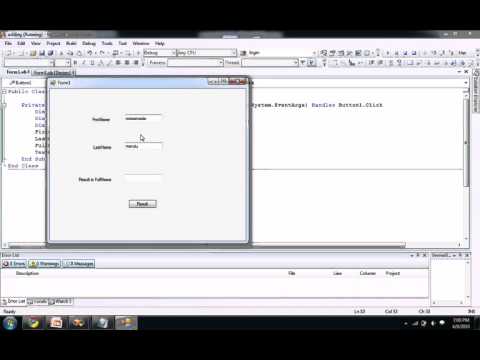 adding two strings in vb.net (www.mendublog.blogspot.com)