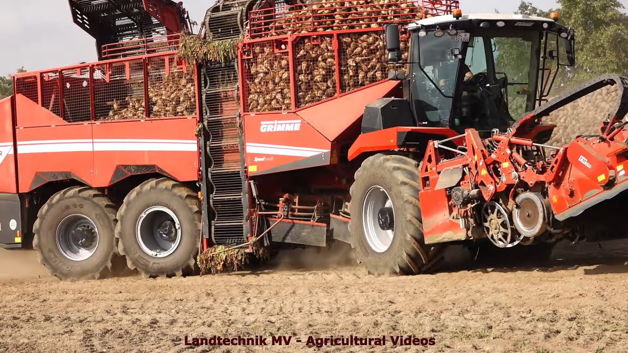 Grimme - Holmer - Fendt - Ropa / Zuckerrübenernte - Harvesting Sugar Beets pt.1