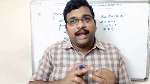 C PROGRAMMING INTERVIEW QUESTIONS - PART 7