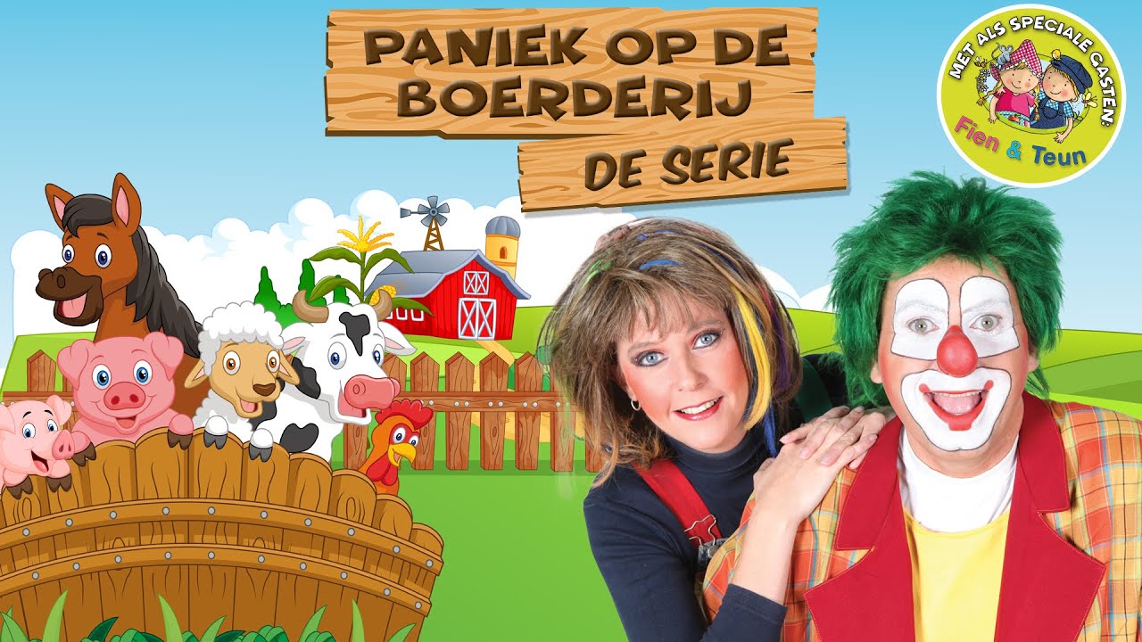 Paniek op Boerderij met Clown Jopie & Tante Angelique - De serie op YouTube