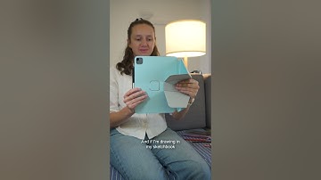 Will 100% only be drawing from the couch now that I have my new iPad case! #ad #createanywhere #moft