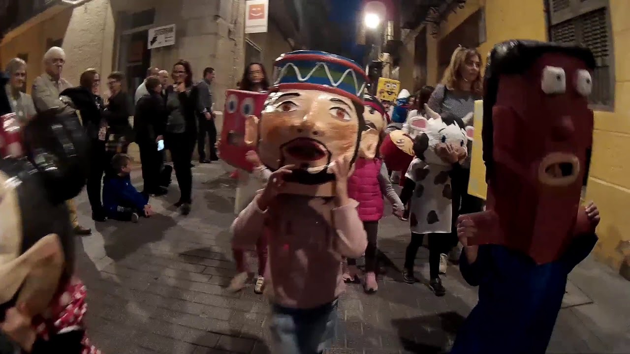 Aplec gegants i cabets 2018 CEIP Carmelo Ripoll