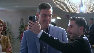 Vídeo de la visita de Pedro Sánchez a las instalaciones del grupo Veridas en Tajonar
