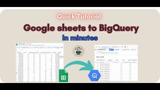 How to Import Google Sheets into BigQuery | BigQuery Tutorial | BigQuery 2024 | SoupSongCode