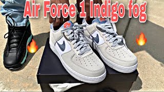 air force 1 pure platinum indigo fog