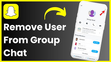 How to Remove Someone From a Group Chat on Snapchat !