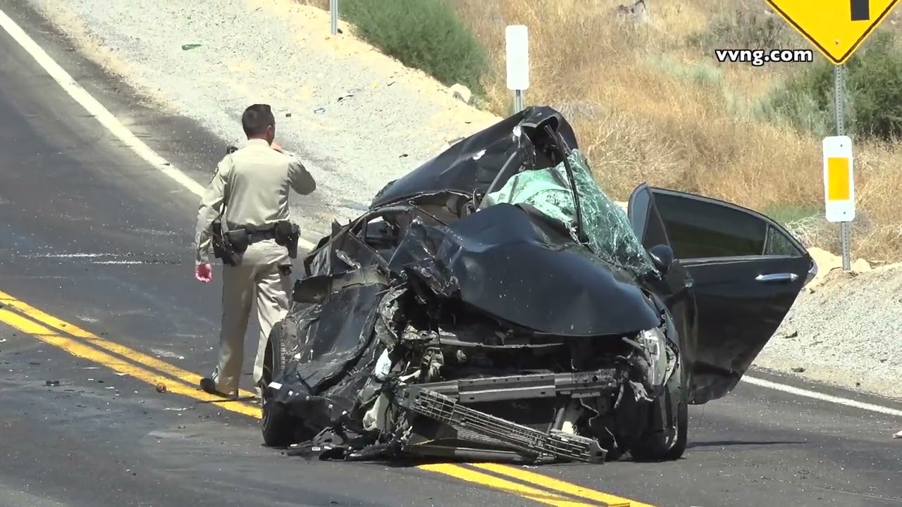 Man Killed in Four-Vehicle Crash on Summit Valley Road in Hesperia