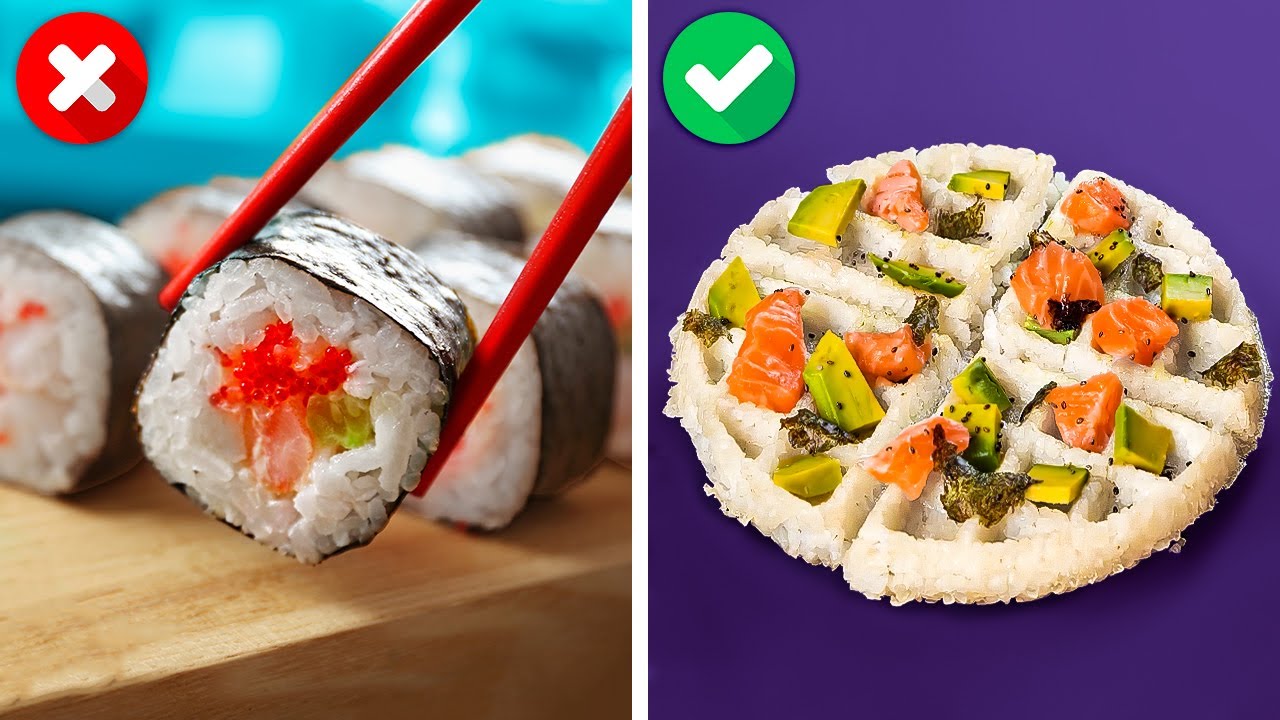 Sushi Pizza TIKTOK Food Recipes And Edible Challenges You Have To Try