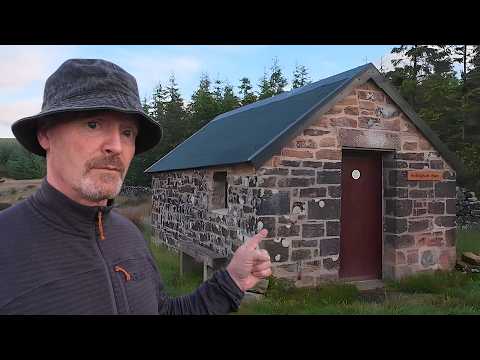 Sleeping Overnight Alone In A Remote Forest Bothy