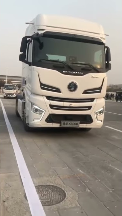 SHACMAN X6000 self-driving test