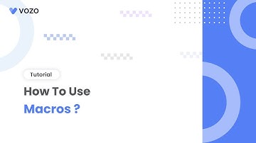 Tutorial: Vozo EHR Scheduling | How to create & manage MACRO Buttons