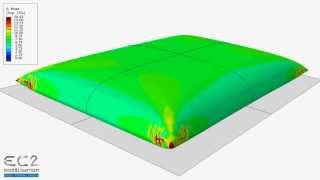 Simulation Numérique Du Remplissage Dune Citerne Souple Abaqus
