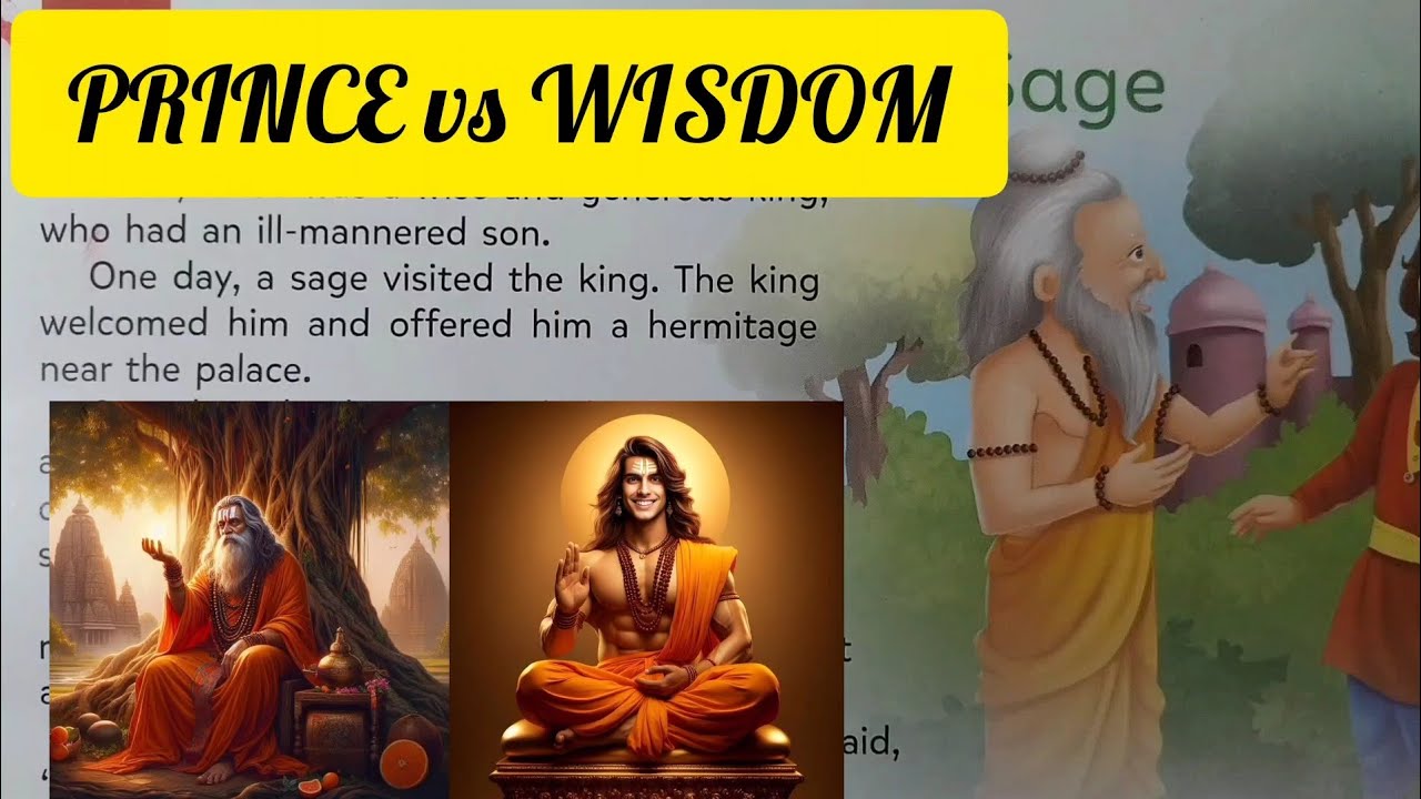 The Prince and the Sage 👑🧘‍♂️ | A Life-Changing Moral Story for Beginners with hindi translation 