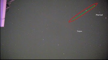 Mysterious slow moving objects in the night sky