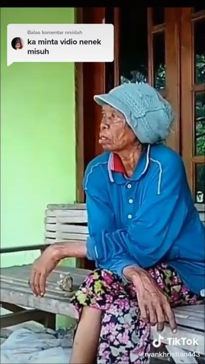 nenek marah marah