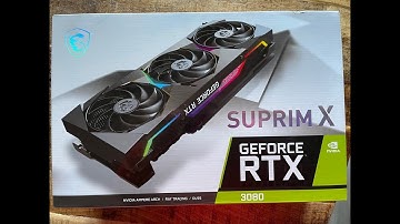 MSI SUPRIM X RTX 3080 UNBOX ETHEREUM HASHRATE TEST CHECK VRAM TEMP GPU MINING CRYPTO GDDR6X