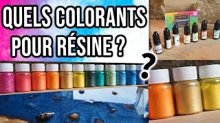 Quels Pigments Mettre dans la Résine Époxy?   Astuces et Conseils